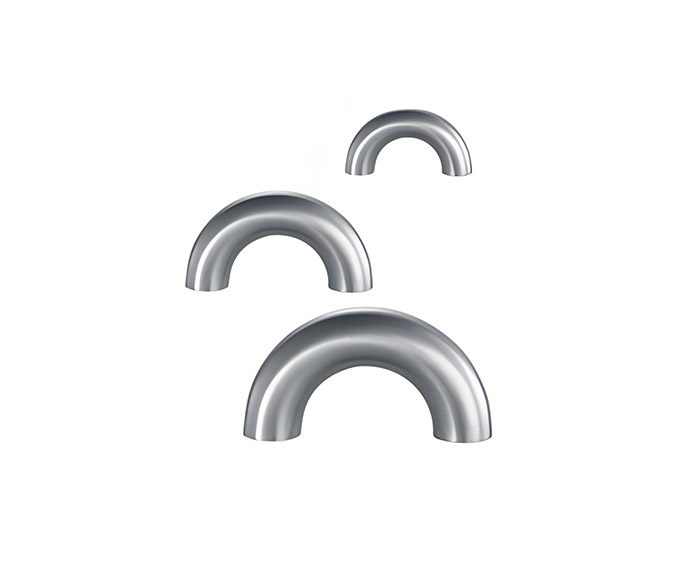 衛(wèi)生級180度焊接彎頭